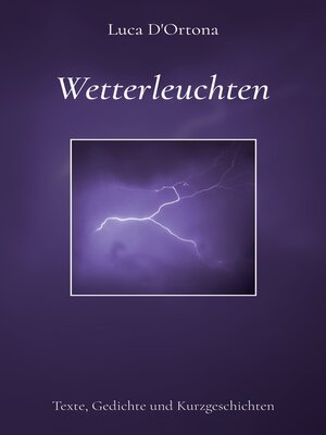 cover image of Wetterleuchten